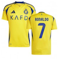 Camiseta Al-Nassr Cristiano Ronaldo #7 Primera Equipación 2024-25 manga corta